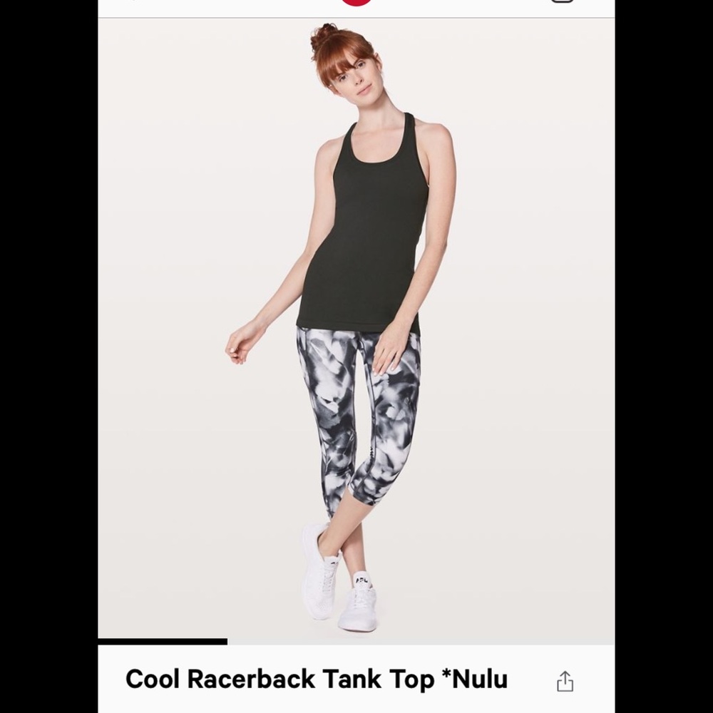 Lululemon Cool Racerback tank top